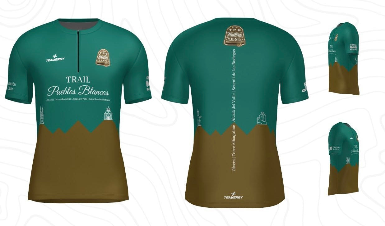 Preventa Camiseta técnica cremallera 3ª EDICIÓN TRAIL PUEBLOS BLANCOS