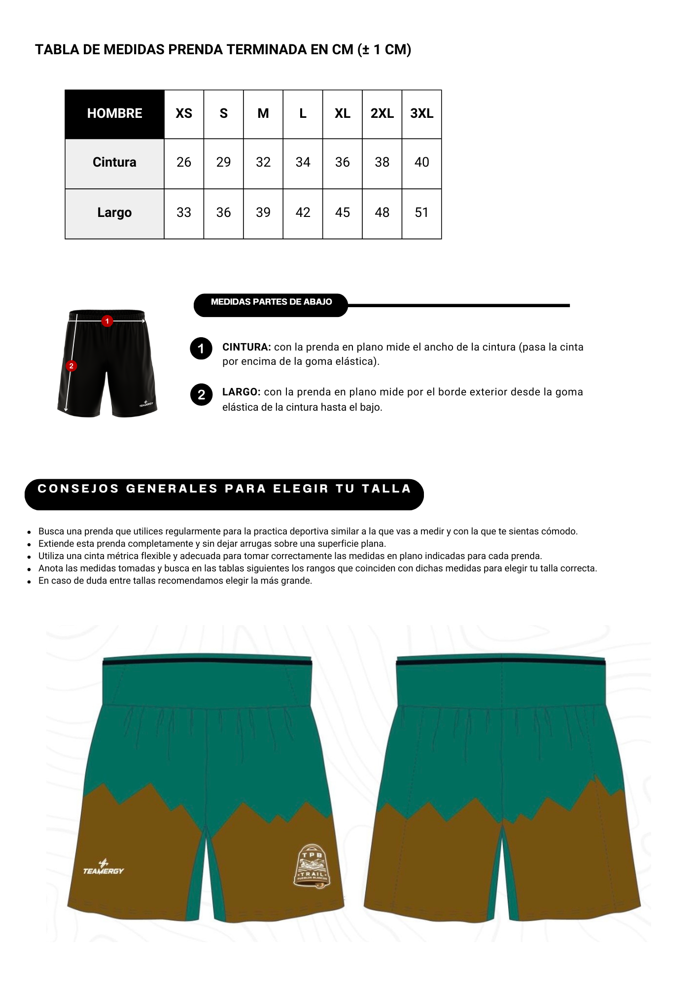 Preventa PANTALÓN TRAIL 3ª EDICIÓN PUEBLOS BLANCOS