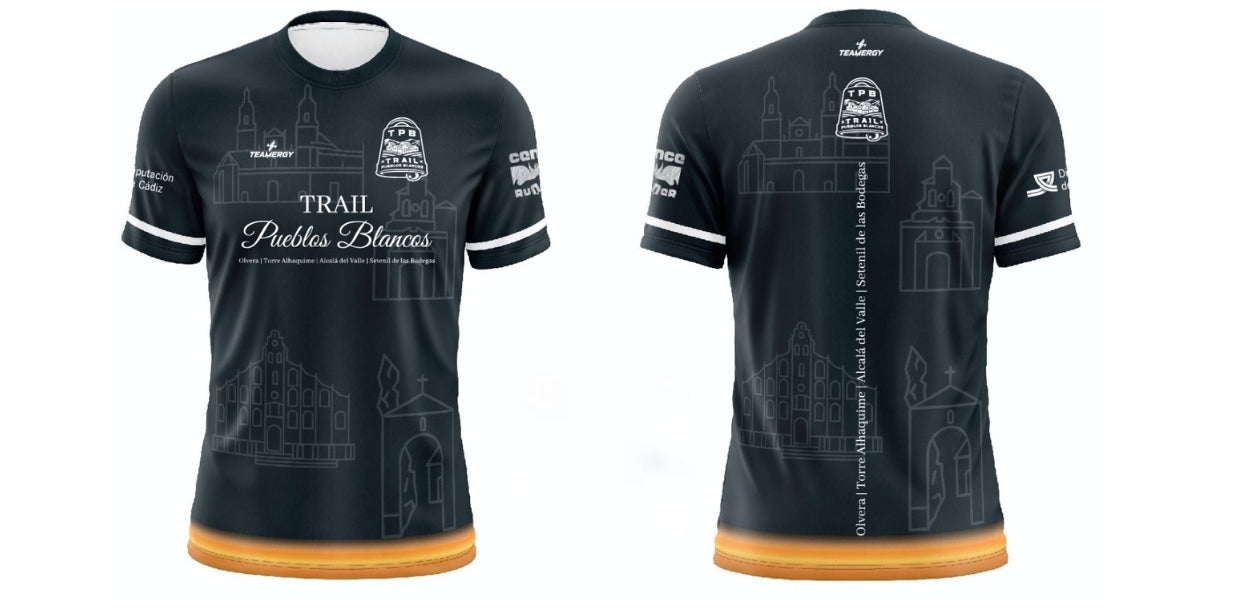 Camiseta técnica 2ª EDICIÓN TRAIL PUEBLOS BLANCS