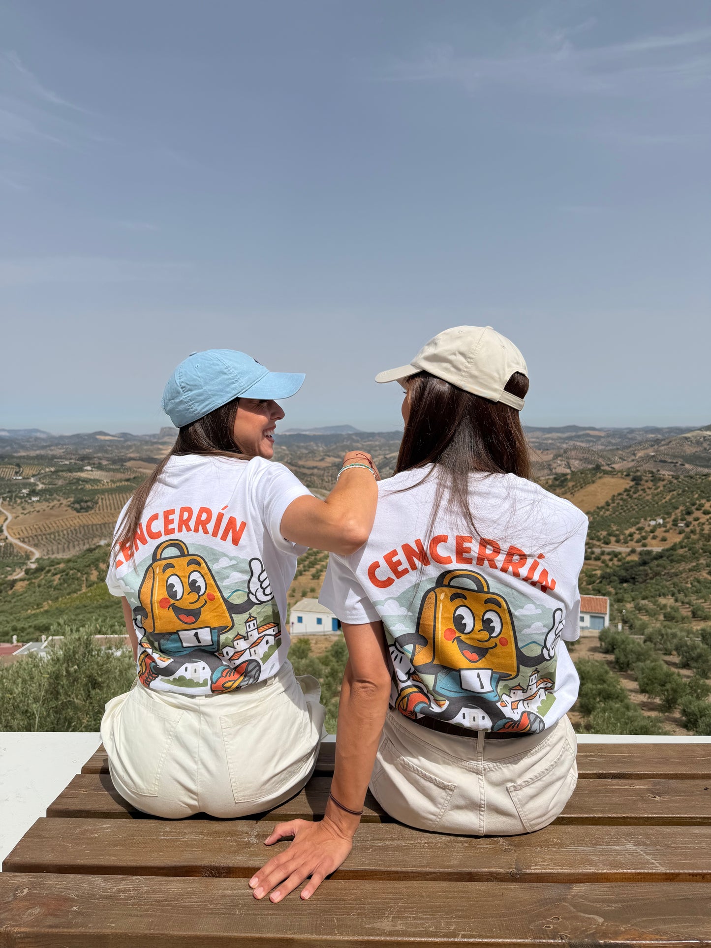 Camiseta blanca lifestyle  "Cencerrín"